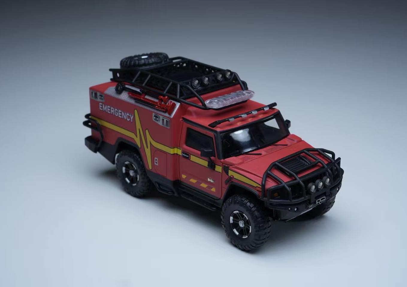 MK Miniatures 1:64 Hummer H2 Rescue