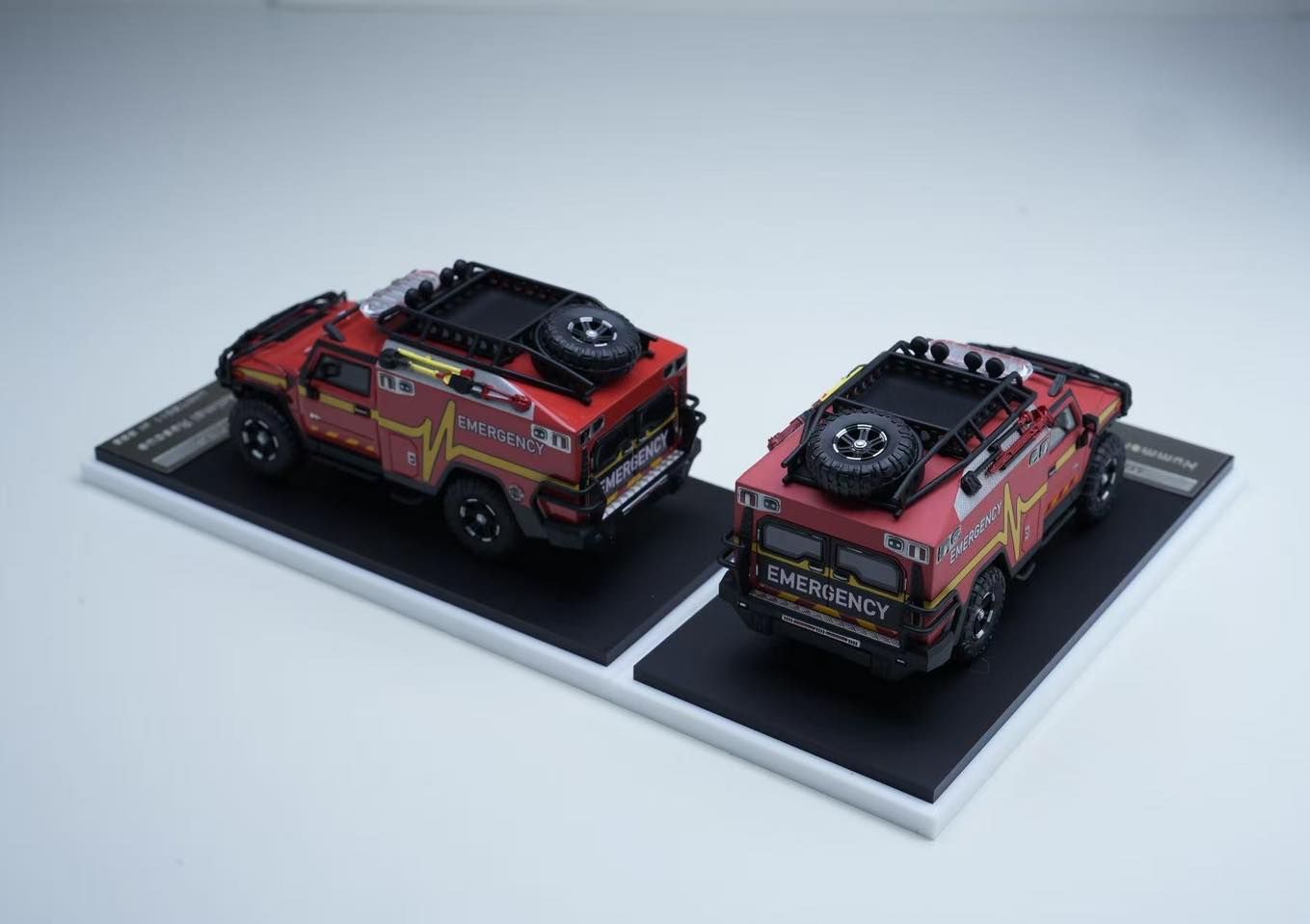 MK Miniatures 1:64 Hummer H2 Rescue