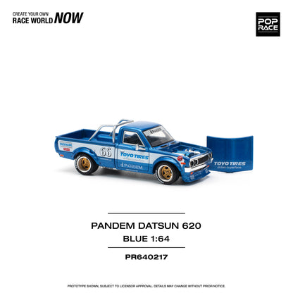 POPRACE 1/64 Pandem Datsun 620 – Blue