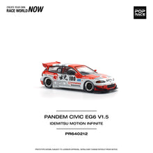 Load image into Gallery viewer, (Pre order) POPRACE 1/64 HONDA PANDEM CIVIC EG6 v1.5 IDEMITSU MOTION INFINITE