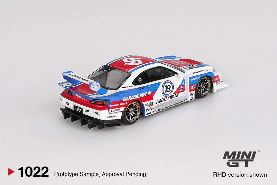 Mini GT 1:64 Nissan LB-Super Silhouette S15 SILVIA GARASIDRIFT x
