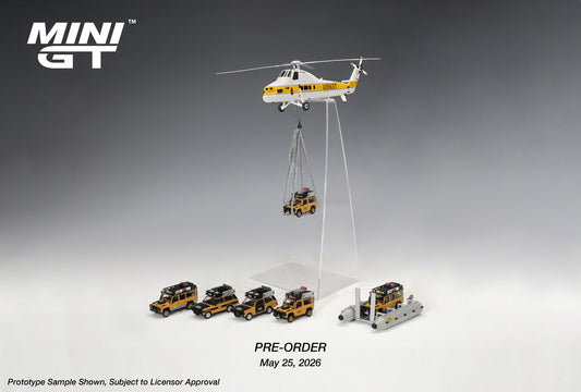 (Bundle) Mini GT 1:64 Camel Trophy Set