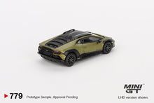 Load image into Gallery viewer, (Preorder) Mini GT 1:64 Lamborghini Huracán Sterrato – Verde Gea Matt- Mijo Exclusives