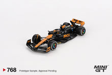 Load image into Gallery viewer, (Preorder) Mini GT 1:64 McLaren MCL60 #4 Lando Norris 2023 F1 Japan GP 2nd Place – MiJo Exclusives