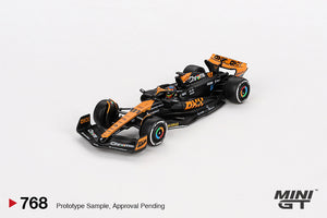 (Preorder) Mini GT 1:64 McLaren MCL60 #81 Oscar Piastri 2023 F1 Japan GP 3rd Place – MiJo Exclusives