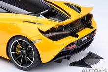 Load image into Gallery viewer, AUTOart 1:18 McLAREN 720S (VOLCANO YELLOW)