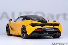 Load image into Gallery viewer, AUTOart 1:18 McLAREN 720S (VOLCANO YELLOW)