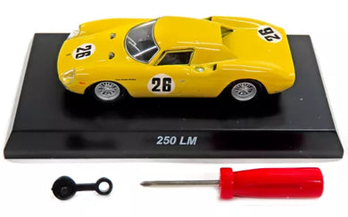 KYOSHO 1:64 Ferrari Minicar Collection VII NEO 250 LM Yellow