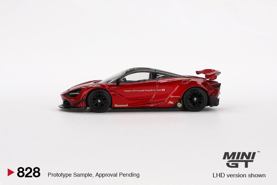 Mini GT 1:64 McLaren 720S LB-Works – Gem Red – LHD – DiecastTalk