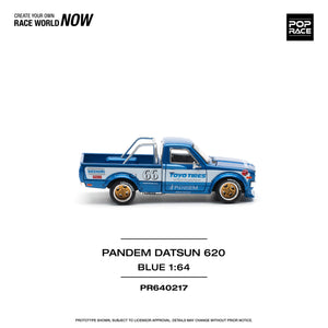 (Pre order) POPRACE 1/64 Pandem Datsun 620 – Blue