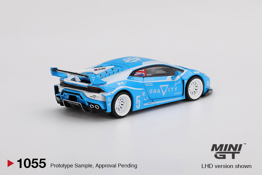 Mini GT 1/64 LB★WORKS Lamborghini Huracán GT GRAVITY