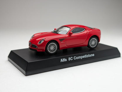 KYOSHO 1/64 Alfa Romeo Minicar Collection Alfa 8C Competizione (Red)