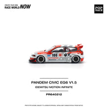 Load image into Gallery viewer, (Pre order) POPRACE 1/64 HONDA PANDEM CIVIC EG6 v1.5 IDEMITSU MOTION INFINITE