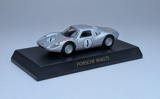 KYOSHO Porsche Minicar Collection Porsche 904GTS #1 (Silver)