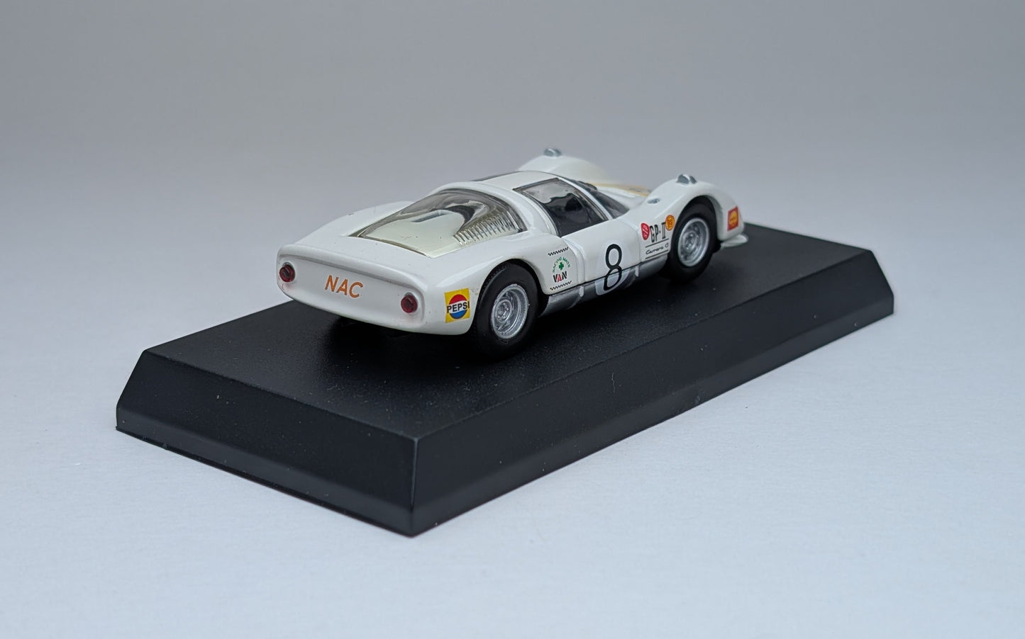 KYOSHO Porsche Minicar Collection Porsche 906 Carrera 6 #8 (White)
