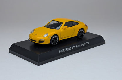 KYOSHO Porsche Minicar Collection Porsche 911 Carrera GTS (Yellow)