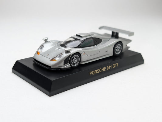 KYOSHO Porsche Minicar Collection Porsche 911 GT1 (SIlver)