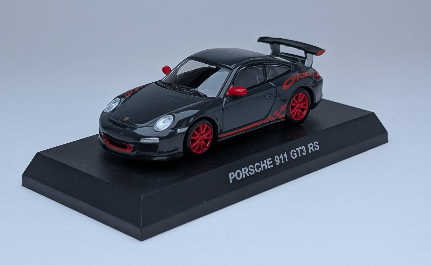 KYOSHO Porsche Minicar Collection Porsche 911 GT3 RS (Black with Red Lining)