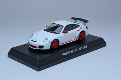 KYOSHO Porsche Minicar Collection Porsche 911 GT3 RS (White with Red Lining)