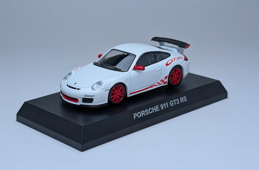 KYOSHO Porsche Minicar Collection Porsche 911 GT3 RS (White with Red Lining)