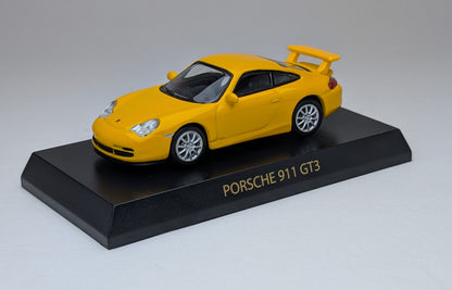 KYOSHO Porsche Minicar Collection Porsche 911 GT3 (Yellow)