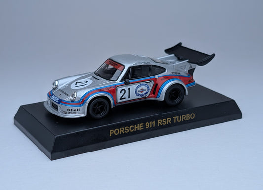 KYOSHO Porsche Minicar Collection Porsche 911 RSR Turbo #21 (Martini)