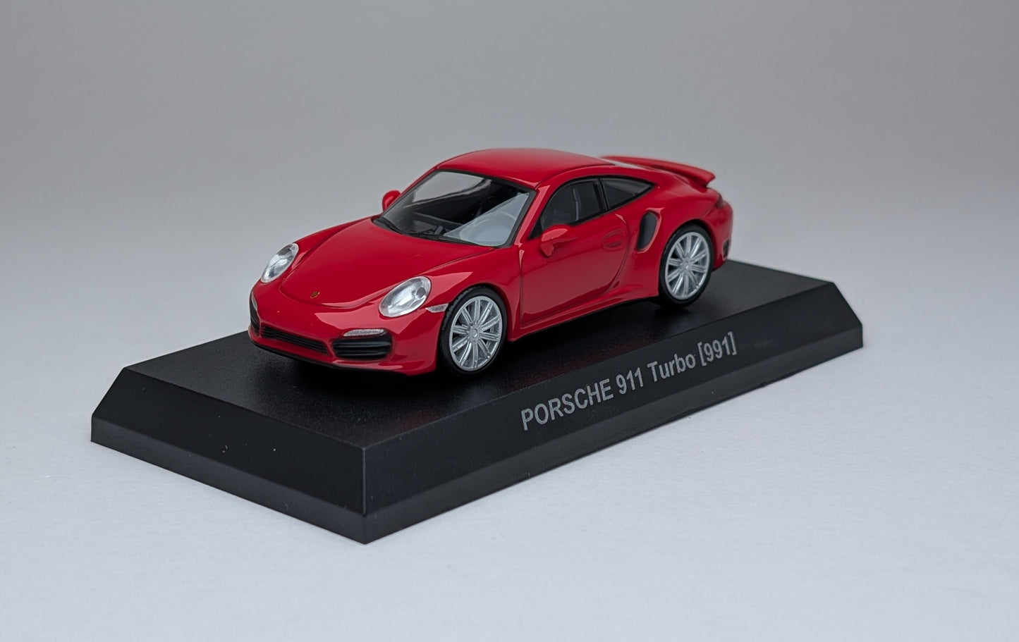 KYOSHO Porsche Minicar Collection Porsche 911 Turbo [991] (Red)