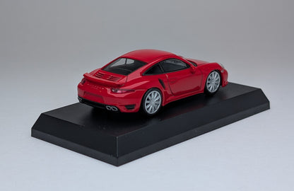 KYOSHO Porsche Minicar Collection Porsche 911 Turbo [991] (Red)