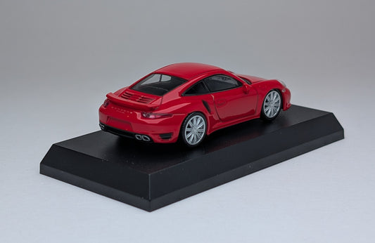KYOSHO Porsche Minicar Collection Porsche 911 Turbo [991] (Red)
