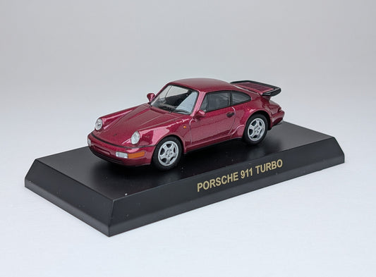 KYOSHO Porsche Minicar Collection Porsche 911 Turbo (Plum)