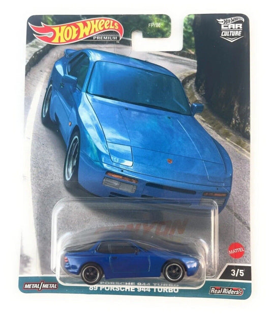 Hot Wheels Car Culture Canyon Warriors '89 Porsche 944 Turbo