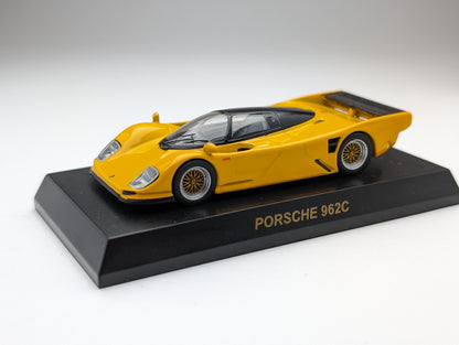 KYOSHO Porsche Minicar Collection Porsche 962C (Yellow)