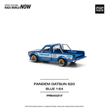 Load image into Gallery viewer, (Pre order) POPRACE 1/64 Pandem Datsun 620 – Blue