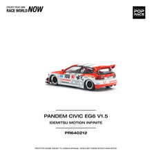 Load image into Gallery viewer, (Pre order) POPRACE 1/64 HONDA PANDEM CIVIC EG6 v1.5 IDEMITSU MOTION INFINITE