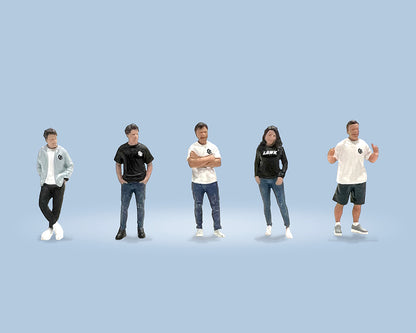 American Diorama 1:64 Figures Liberty Walk Team – Mijo Exclusives