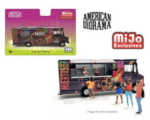 Load image into Gallery viewer, (Preorder) American Diorama 1:64 Food Truck Taco Truck DOTD – Limited Edition MiJo Exclusives