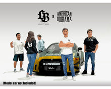 Load image into Gallery viewer, (Preorder) American Diorama 1:18 Figures Team Liberty Walk – (Set of 5 figures) – Mijo Exclusives