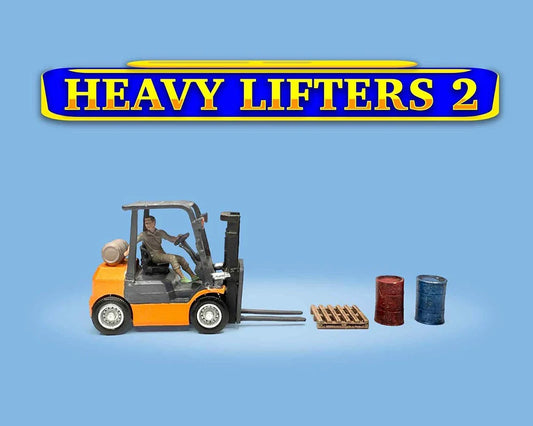 American Diorama 1:64 Figures Heavy Lifters Forklift 2
