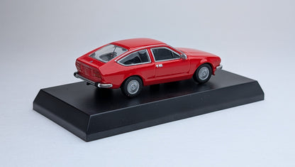 KYOSHO 1/64 Alfa Romeo Minicar Collection AlfaRomeo Alfetta GTV (Red)