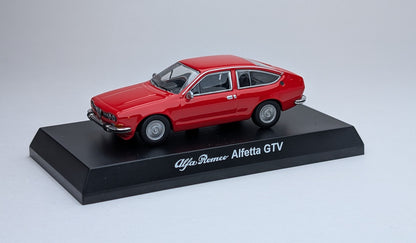 KYOSHO 1/64 Alfa Romeo Minicar Collection AlfaRomeo Alfetta GTV (Red)