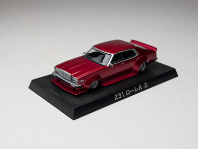 Aoshima 1/64 Grachan Nissan 231 Laurel Red