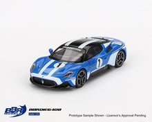 Load image into Gallery viewer, (Preorder) BBR Models 1:64 Maserati MC20 #1 Maserati Performance Experience – Blue – Limited Edition