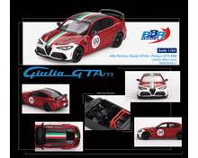 Load image into Gallery viewer, (Preorder) BBR Models 1:64 Alfa Romeo Giulia GTAm Rosso GTA #99 Centro Stile Livery