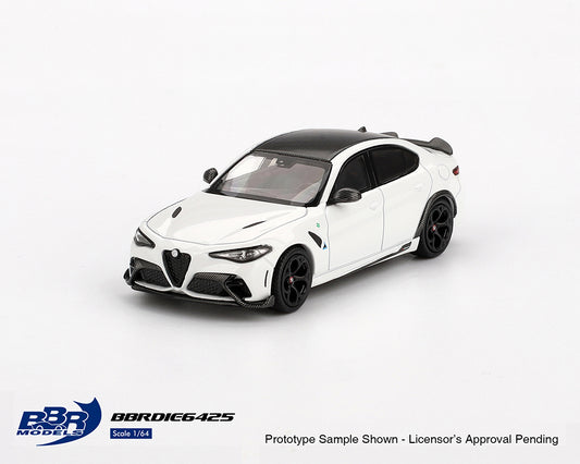 BBR Models 1:64 Alfa Romeo Giulia GTA – White