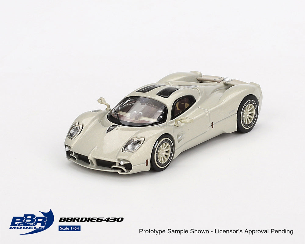 BBR Models 1:64 Pagani Utopia Presentation Grigio Rinascimento – Limited Edition