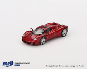 (Preorder) BBR Models 1:64 Pagani Utopia Dubai Red– Limited Edition