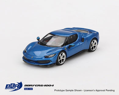 (Preorder) BBR Models 1:64 Ferrari 296 GTB – Blu Corsa – Limited Edition