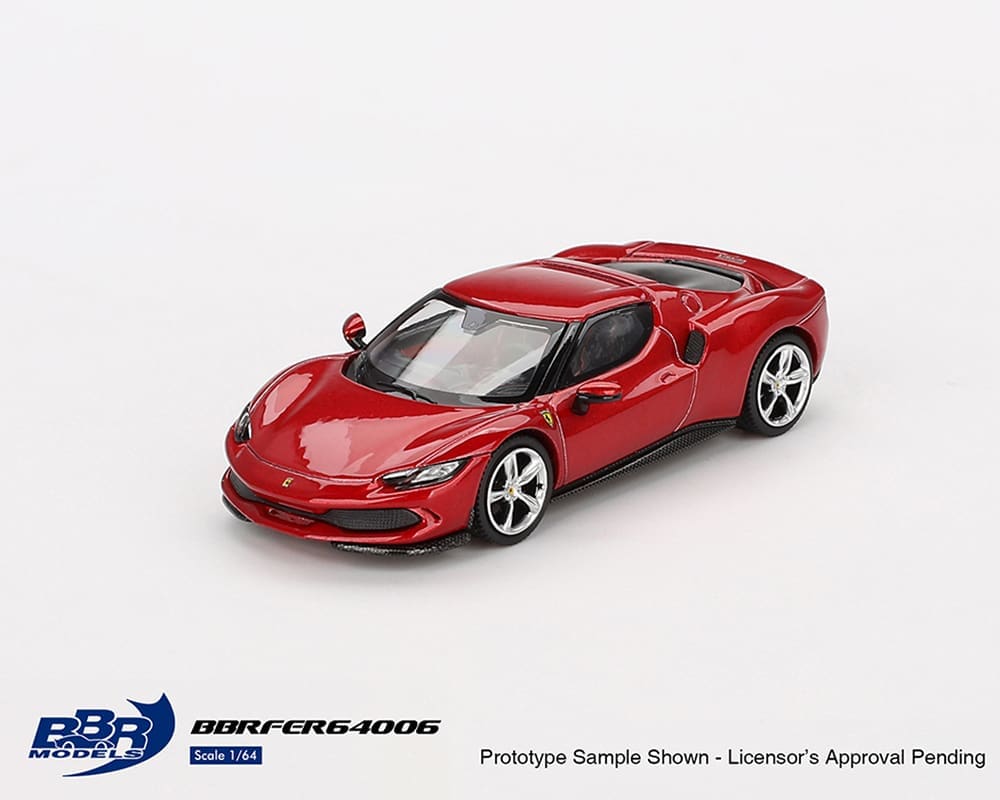 2021 FERRARI 296 GTB ROSSO IMOLA BBR MODELCAR 33/200 - Foto 10