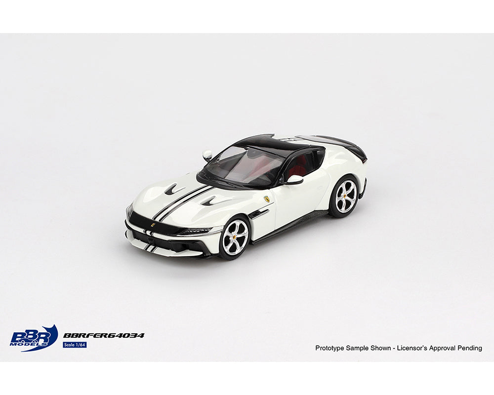 BBR Models 1:64 Ferrari 12 Cilindri – Bianco Avus White – Limited Edition