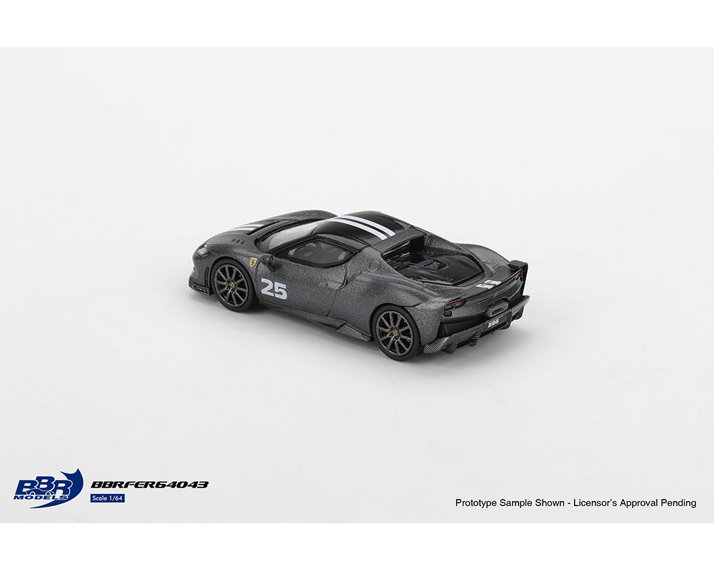BBR 1:64 Ferrari 296 Speciale – Grigio Silverstone Opaco
